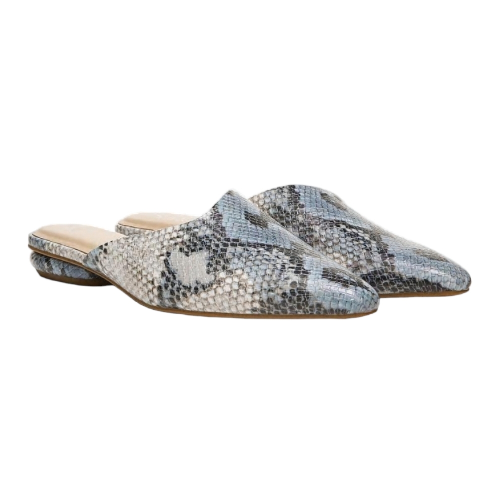 Franco Sarto Mules | Franco Bridget 2 Mule Blue Leather